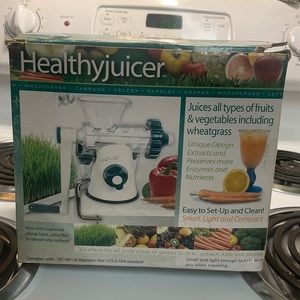 NIB New Healthy Juicer kit for, well you guessed it, making your own juice!